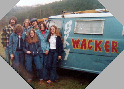 Skywackers at Clinch Mountain Fly-In - 1977