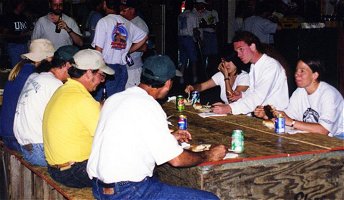 Barbecue chicken dinner