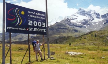 Landing at St. Moritz